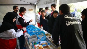 &nbsp;*استقرار 150 کادر درمانی و امدادی جمعیت هلال احمر فارس ویژه مراسم اربعین در سامرا و بلد*  &nbsp;