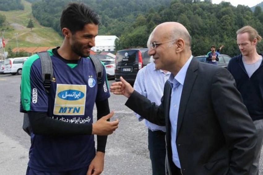 سیدحسین حسینی: خیال هوادارن استقلال راحت قراردادم را امضا می‌کنم